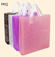 Download 5pcs 25 33cm Flower Gift Plastic Bag With Handle Clothes Storage Bag Transparent Shopping Bag Packaging Wedding Party Bags Buy Cheap In An Online Store With Delivery Price Comparison Specifications Photos And