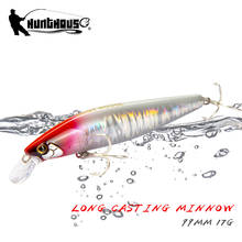Hunthouse Minnow Fishing Lures Sinking Tungsten Weight Slider System 99mm 17g Exclusive Silent Assassin Flashy Sardines Cand 2024 - buy cheap