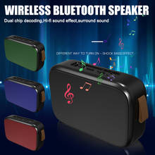 Bluetooth Portable Speaker Louder Volume Clear Stereo Sound Bass USB Mini Speaker For Car Home Speakers Portable Audio  DJA88 2024 - buy cheap