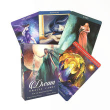 Cartas do oráculo dos sonhos com cartas de jogo de mesa, misterioso, com livro guia de pdf, jogo de tabuleiro para festa em família 2024 - compre barato
