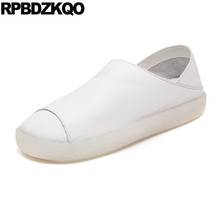 White Designer 2021 Black Beige Pink Slides Women Sandals Flat Casual Peep Toe Slip On Summer Ladies Slippers Comfortable Shoes 2024 - buy cheap
