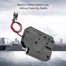 DC 12V Electric Control Lock Drawer Switch Lock Electromagnetic Lock Without Detection Switch Cerradura Inteligent 2024 - buy cheap