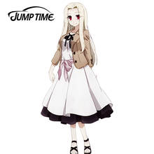 JumpTime-pegatina de Anime japonés Fate kaleid liner Prisma Illya para coche, accesorios creativos para coche, 13cm x 6,1 cm 2024 - compra barato