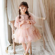 Vestido infantil elegante de natal, vestido de malha com retalhos, princesa, vestidos tutu para festa de casamento, vestidos para crianças de 2-6 anos 2024 - compre barato