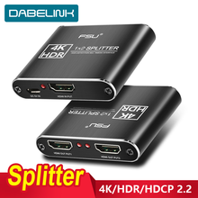 HDMI Splitter 2.0 4K@60Hz Switcher 1X2 HDR 4K Full HD Video HDMI to HDMI Switch Adapter 1 in 2 Out Amplifier For TV DVD PS3 Xbox 2024 - buy cheap