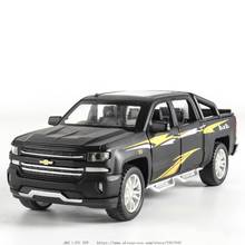 1:32 HX CHEVROLET Pickup Truck Toy Car Metal Toy Diecasts & Toy Vehicles Car Model High Simulation Car Toys For Children 2024 - buy cheap