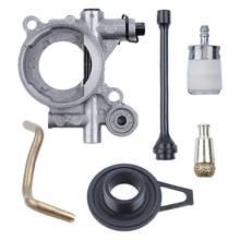 Oil Pump Worm Gear Oil Hose Line Filter Kit for husqvarnaE 365 371 372 XP 372XP  2024 - buy cheap