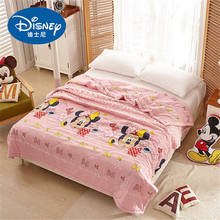 Cobertor para ar condicionado frozen, disney, mickey, minnie, meninos, meninas, bebês, primavera, outono, macio, jogos de manta para adultos, viagem 2024 - compre barato