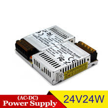 ultra-thin 24v 24W Constant Voltage Power Supply DC Powers Source Transformers 100-240v AC-DC SMPS For Led Light CCTV 2024 - buy cheap