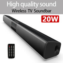 20W TV Soundbar Home Theater Bass Bluetooth Speaker Wireless Portable Column Subwoofer with FM Radio for Computer Sound System 2024 - buy cheap