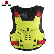 Motorcycle Armor Scoyco Motocross MX Chest&Back Protector Armour Moto Vest Racing Protective Motorbike Body-Guard Armor 2024 - buy cheap
