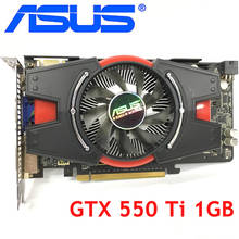 ASUS Graphics Card GTX 550 Ti 1GB 192Bit GDDR5 Video Cards for nVIDIA Geforce GTX 550Ti Used VGA Cards Equivalent GTX650 2024 - buy cheap