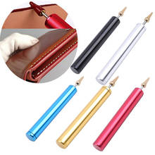 Leather Edge Dye Pen Colorful Aluminum Handle Belt Finisher Leather DIY Craft Oil Painting Making Tool 2024 - buy cheap