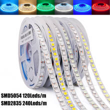5M LED Strip Light DC12V Flexible LED Tape 5054 2835 SMD 120Leds 240Leds Waterproof LED Ribbon Neutral White Stripe Rope Decor 2024 - buy cheap