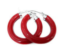 New Arrived Design Unusual Red Sea Coral Earring 2024 - buy cheap