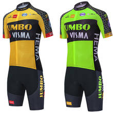 TEAM JUMBO Cycling Jersey Bike Shorts SPORTSWEAR 20D Pants Ropa Ciclismo Maillot Bicycle Clothing Uniform 2024 - buy cheap