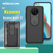 Nillkin-funda protectora deslizante para cámara Xiaomi Redmi Note 9T 5G, protector de lente, privacidad, a prueba de golpes, Redmi Note 9T 5G 2024 - compra barato