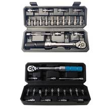 18pcs/set Bicycle Repair Tools Adjustable Ratchet Torque Wrench Bit High Precision Spanner 2-15nm 2-20nm 2024 - buy cheap
