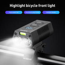 Kapvoe Led Bike Light Handlebar Ultralight LED Headlight Cycling Light Lamp Safety Warning Aluminum Taillight Rechargeable USB 2024 - buy cheap