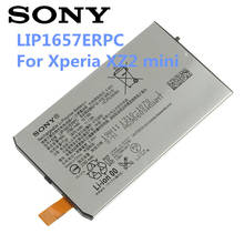 Оригинальный запасной аккумулятор Sony для телефона SONY Xperia XZ2 mini LIP1657ERPC, подлинный перезаряжаемый аккумулятор 2870 мАч 2024 - купить недорого