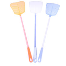 HOT Durable Hollow Household Long Handle Plastic Fly Trap Mosquito Swatter Fly Killer Hand Manual Flapper Pest Control Randomly 2024 - buy cheap