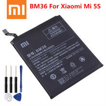 Xiao mi 100% Orginal BM36 3200mAh Battery For Xiaomi Mi 5S MI5S M5S BM36 High Quality Phone Replacement Batteries +Tools 2024 - buy cheap