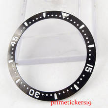2 цвета Новый черный/синий 38 мм ceremic Часы Ободок Кольцо Вставка подходит для 40 мм автоматические мужские часы 2024 - купить недорого