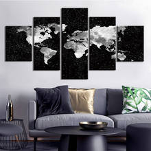 Poster Print Canvas Painting Abstract world map Picture Home Decor Modern Wall Art Framework 2024 - buy cheap