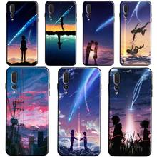 Funda de Anime con tu nombre para Huawei P30 Lite P10 P40 P20 Pro Mate 10 30 20 Lite P Smart 2019 Z, carcasa trasera 2024 - compra barato