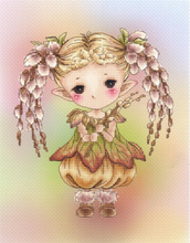 GG Gold Collection Counted Cross Stitch Kit Cross stitch RS cotton with cross stitch no print Verbena Elf 2024 - buy cheap