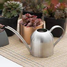 Stainless Steel Long Spout Watering Can Easy Pour 500ml Indoor Outdoor Plant Watering Can Watering Pot for House Plants Flowers 2024 - buy cheap