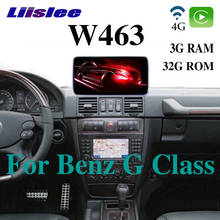 Liislee Car Multimedia Player NAVI CarPlay Adapter For Mercedes Benz MB Puch G Class W463 G63 1997~2012 Car Radio GPS Navigation 2024 - buy cheap