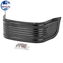 1X Aluminum Front Fender Trim Skirt Black Motorcycle For Harley Road King Electra Tri Glide Ultra Limited Low FLHT FLHR FLHX 2024 - buy cheap