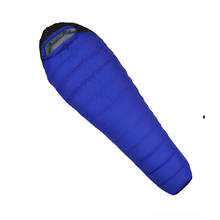 Adult 2500G Filling White Duck Down Ultra Light Outdoor Sleeping Bag Camping Trip Portable In Cold Weather Can Spliced Together 2024 - buy cheap