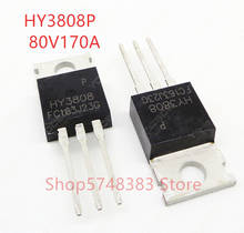 Tubo MOS original HY3808P HY3808 TO-100% 80V 170A, 10 unids/lote, 220 nuevo 2024 - compra barato