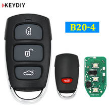 B20-3 + 1 стиль B20-4 Универсальный 3 кнопки дистанционного управления умный Автомобильный ключ серии B KD пульт дистанционного управления для KD900 KD900 + URG200 KD-X2 Mini KD 2024 - купить недорого