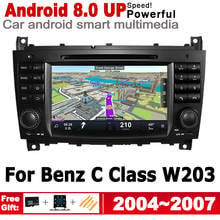 For Mercedes Benz C Class W203 2004 2005 2006 2007 NTG IPS Android Car DVD GPS Navi Map 2 DIN multimedia player radio System 2024 - buy cheap