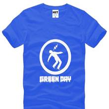 Rock Band Green Day Printed T Shirts Men Short Sleeve O Neck Cotton Men's T Shirt Summer Punk Rock Tee Shirt Homme Fans Clothing 2024 - buy cheap