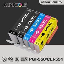 Cartucho de tinta lleno PGI 550, con Chip para Canon PGI-550 CLI-551 PIXMA IP7250 MG 551 MG 6350 MX925 MX725 MG7150 2024 - compra barato