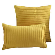 Modern Style Home Decorative Pillow Cushion Covers Suede Soft Striped Pillowcase Sofa Chair Bedding Lumbar Cushion Cover 30X50CM 2024 - buy cheap