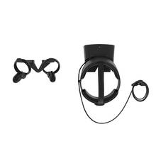 Soporte de montaje en pared para auriculares Oculus Rift S VR, Kit de accesorios para cables, Kit de gancho de pared 2024 - compra barato