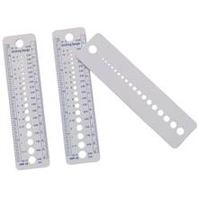 Knitting Tool Needle Gauge Inch Sewing Ruler 2-10mm Size Measuring Accessories 2024 - buy cheap