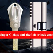 Cilindro de cerradura de acero inoxidable Clase C, cilindro de cerradura de puerta de seguridad Universal, estándar europeo, con 10 Uds. 2024 - compra barato