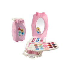 Disney-conjunto de bolsos de belleza para niñas, casa de maquillaje lavable, juguetes de moda, juguete de princesa 2024 - compra barato