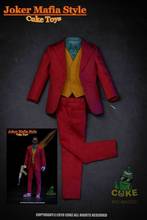 CUKE TOYS-Disfraz rojo de estilo de la Mafia del Joker, modelo de traje, figura de 12 ", accesorios de ropa, 1/6 MA-002 2024 - compra barato