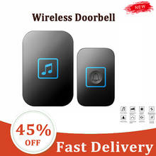 Wireless Doorbell Waterproof One For Two And One For One Wifi Pager Smart Home Electronic Music Doorbell Household Door Bell 2024 - buy cheap