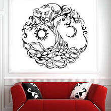 Sacred Tree of Life Symbol Vinyl Wall Decal Moon Sun Day Night Living Room Bedroom Stickers Removable Art Home Decoration Z212 2024 - buy cheap