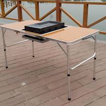Barbecue Oven Barbecue Table Outdoor Barbecue Table With Folding Oven Table Portable Aluminium Alloy Oven Table 2024 - buy cheap