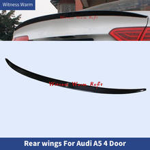 for Audi A5 S5 Style 4door 2009 2010 2011 2012 2013 2014 2015 2016 Carbon Fiber Frp Car Rear Trunk Lip Wing Spoiler 2024 - buy cheap