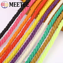 30Meters 5mm 100% Cotton 3 Shares Twisted  Cotton Cords DIY Decoration Cotton Rope for Bag Cordon Coton Rond Sewing Accessories 2024 - buy cheap